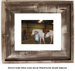 horse trail rides near me in Watertown, South Dakota